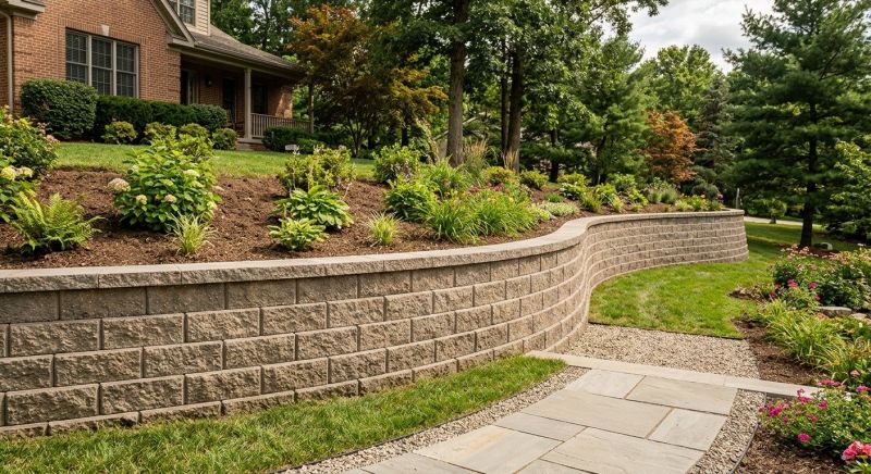 Block Retaining Wall Installation in Citrus County, FL