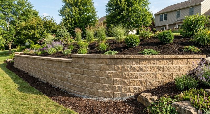 Block Retaining Wall Installation in Honolulu, HI