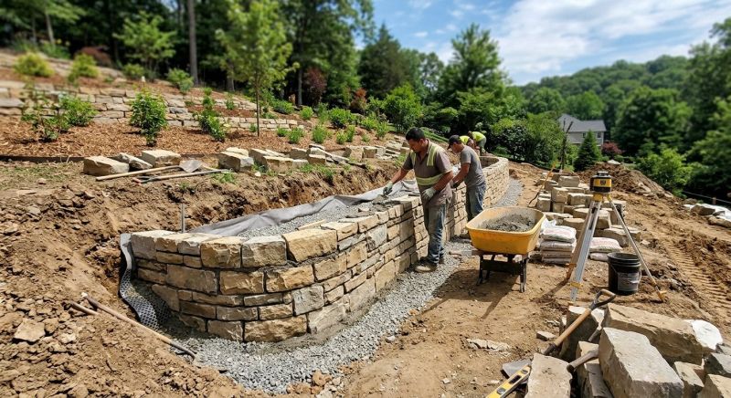 Hardscape Wall Construction in Aiken, SC
