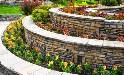 Landscape Wall Construction in Deland, FL