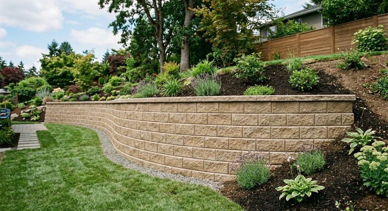 Landscape Wall Construction in Orlando, FL