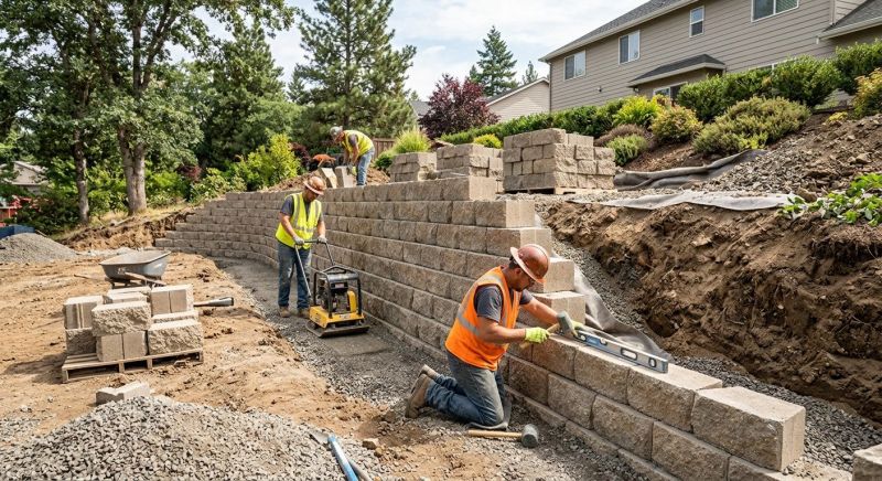 Retention Wall Construction in Ventura County, CA