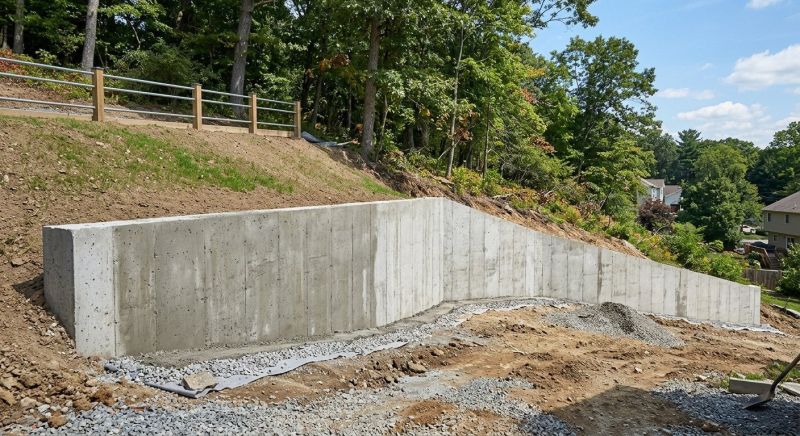 Retention Wall Construction in Aiken, SC