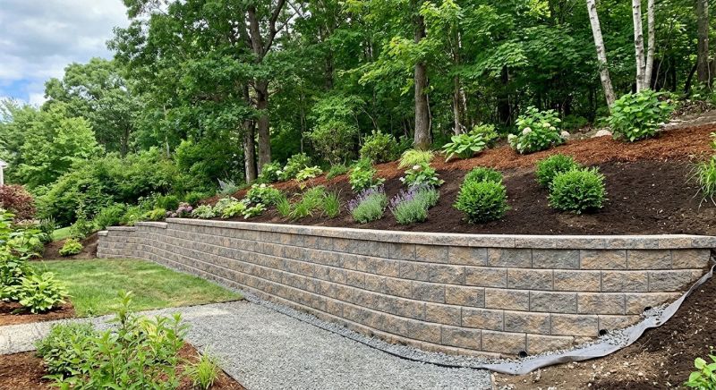 Retention Wall Installation in Kissimmee, FL
